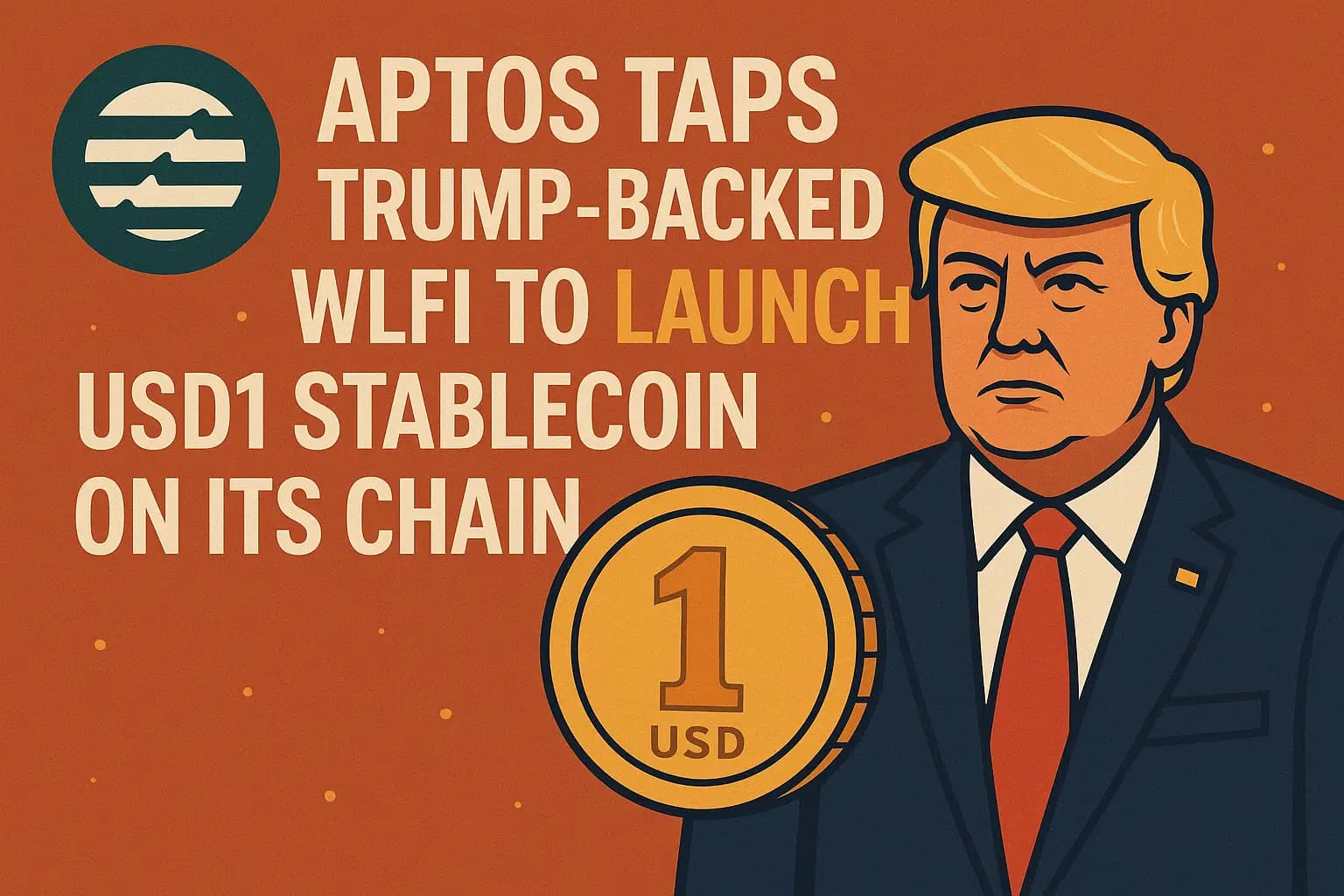 Aptos Taps Trump-Backed WLFI to Launch USD1 Stablecoin on Its Chain