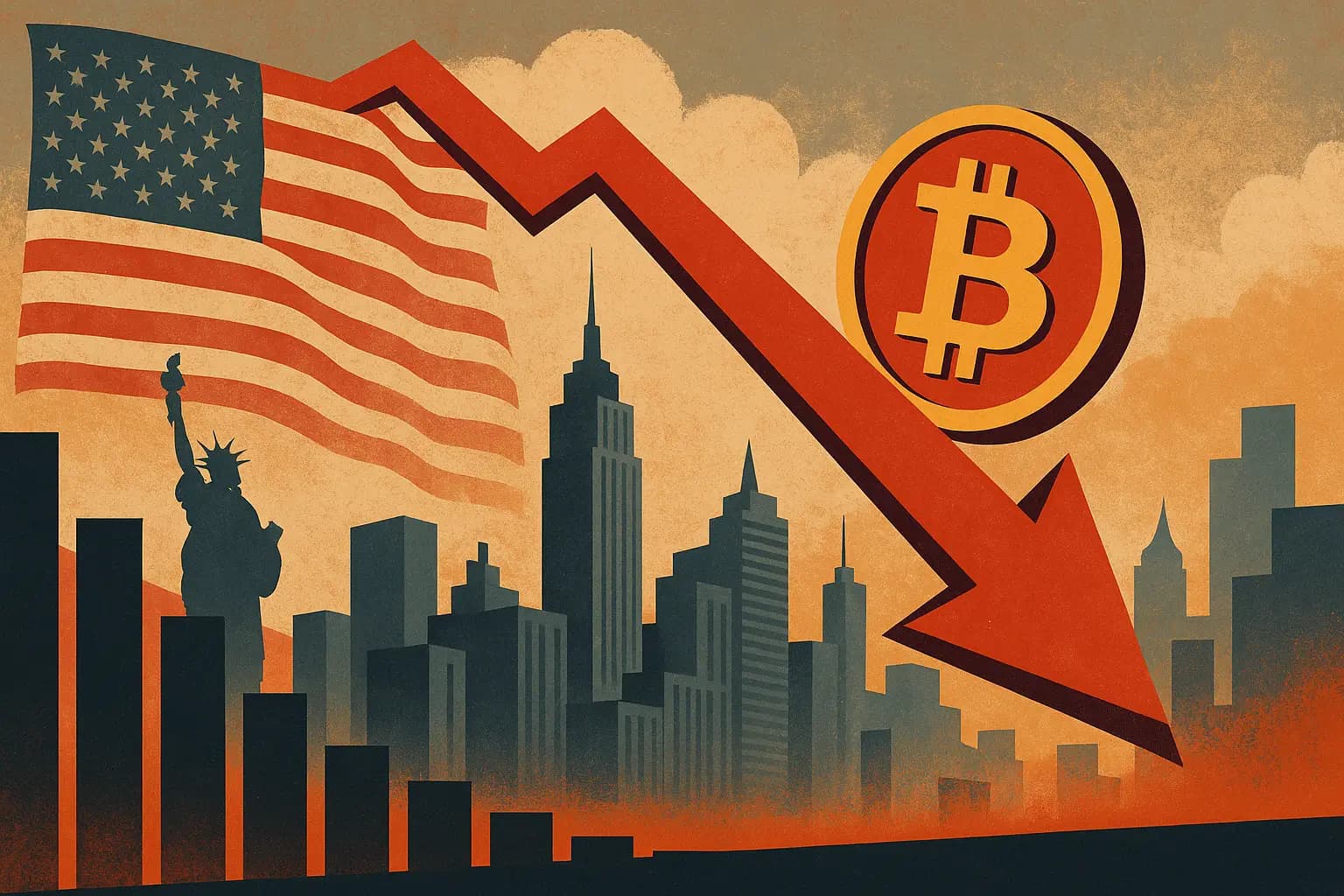 Bitcoin Slides Below $108,000 as U.S.-China Trade-War Jitters Fuel Crypto Volatility