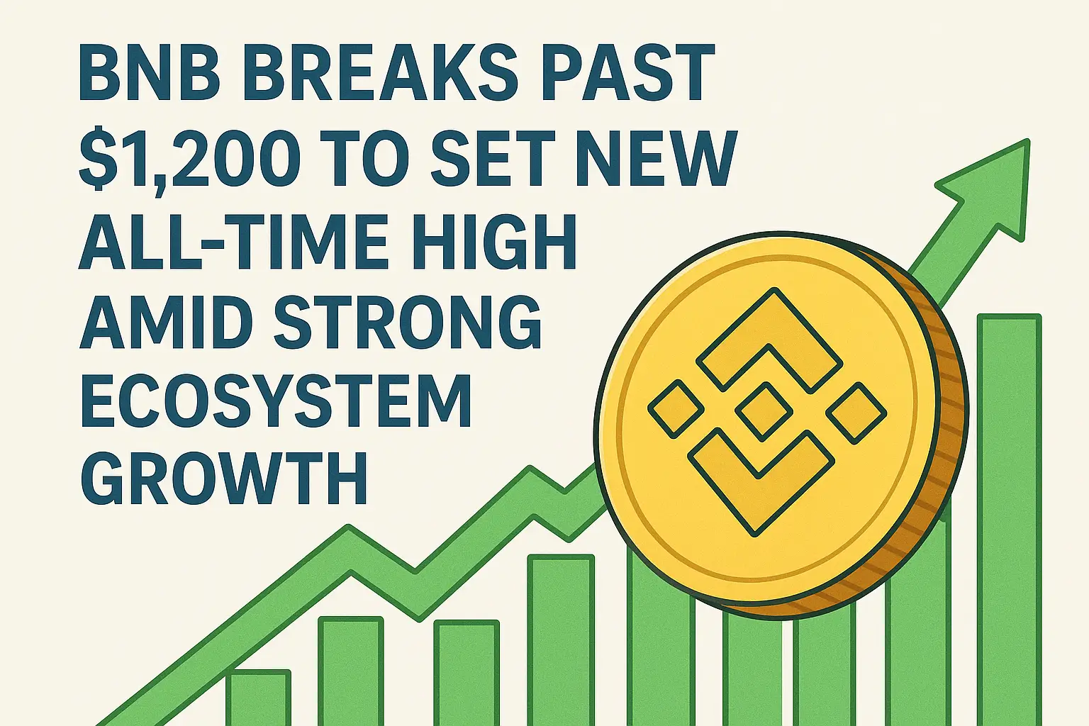 BNB Breaks Past $1,200 to Set New All-Time High Amid Strong Ecosystem Growth
