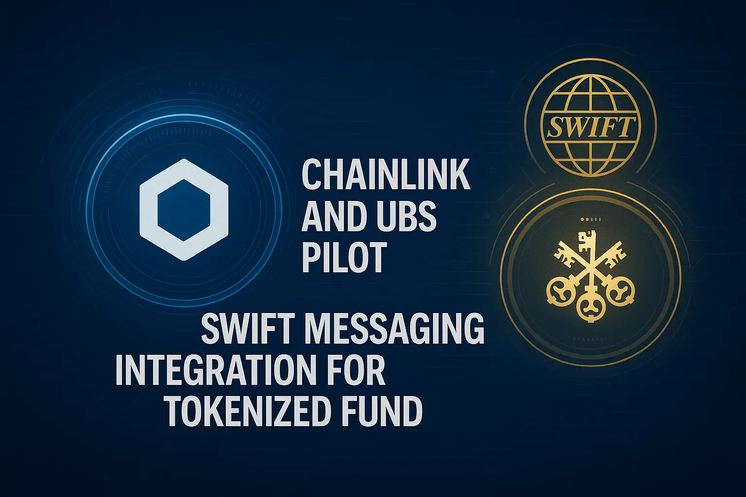 Chainlink and UBS Pilot Swift Messaging Integration for Tokenized Fund