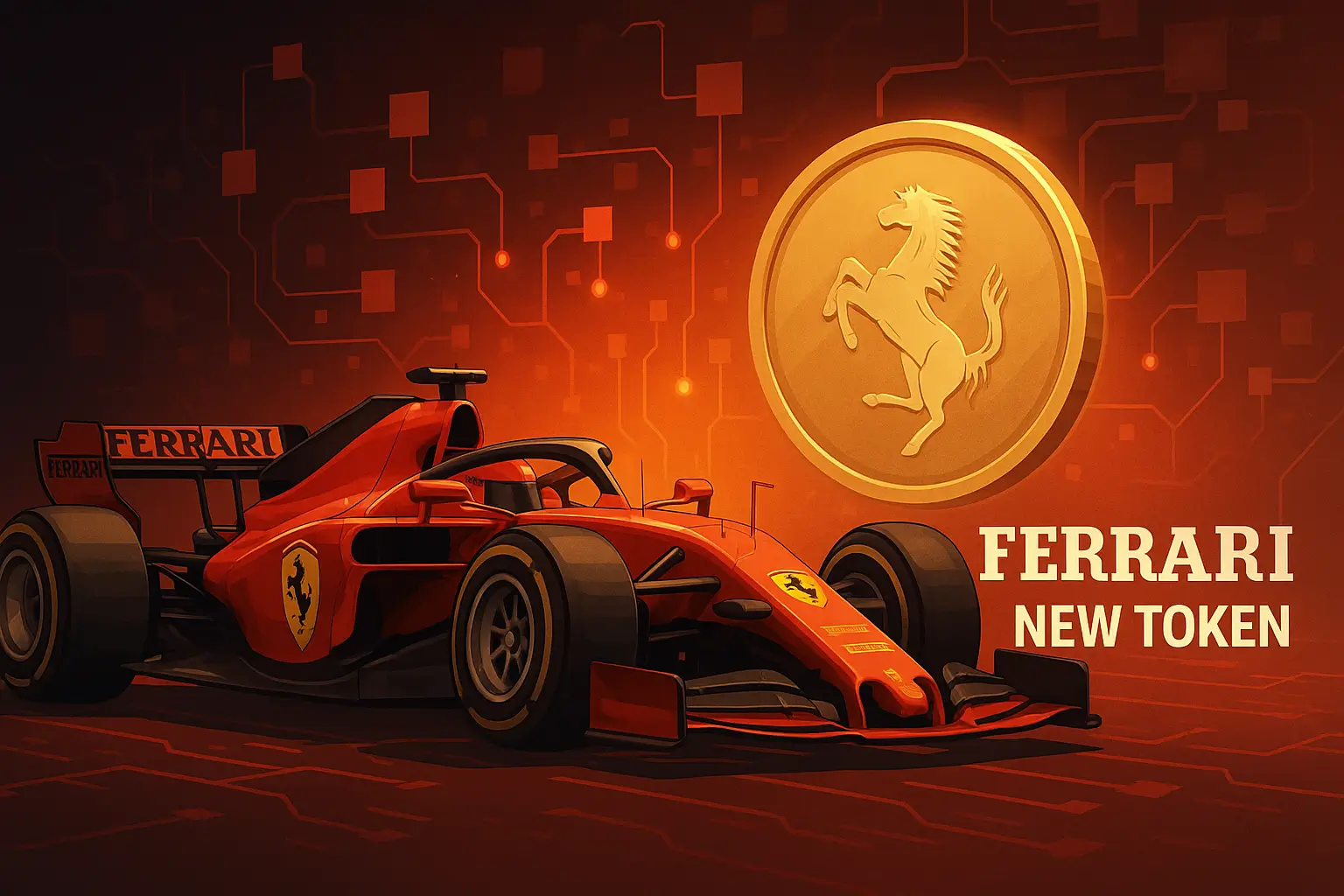 Ferrari Brings Its Racing Legacy to Blockchain with Exclusive New Token