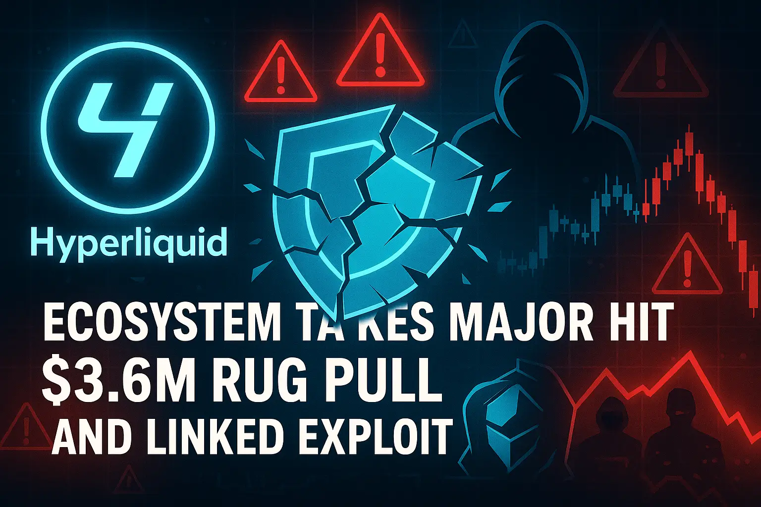 Hyperliquid Ecosystem Takes Major Hit After $3.6M HyperVault Rug Pull and Linked Exploit