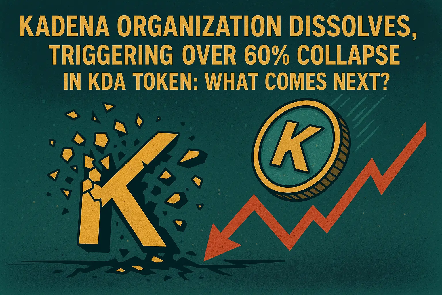 Kadena Organization Dissolves, Triggering Over 60% Collapse in KDA Token: What Comes Next?