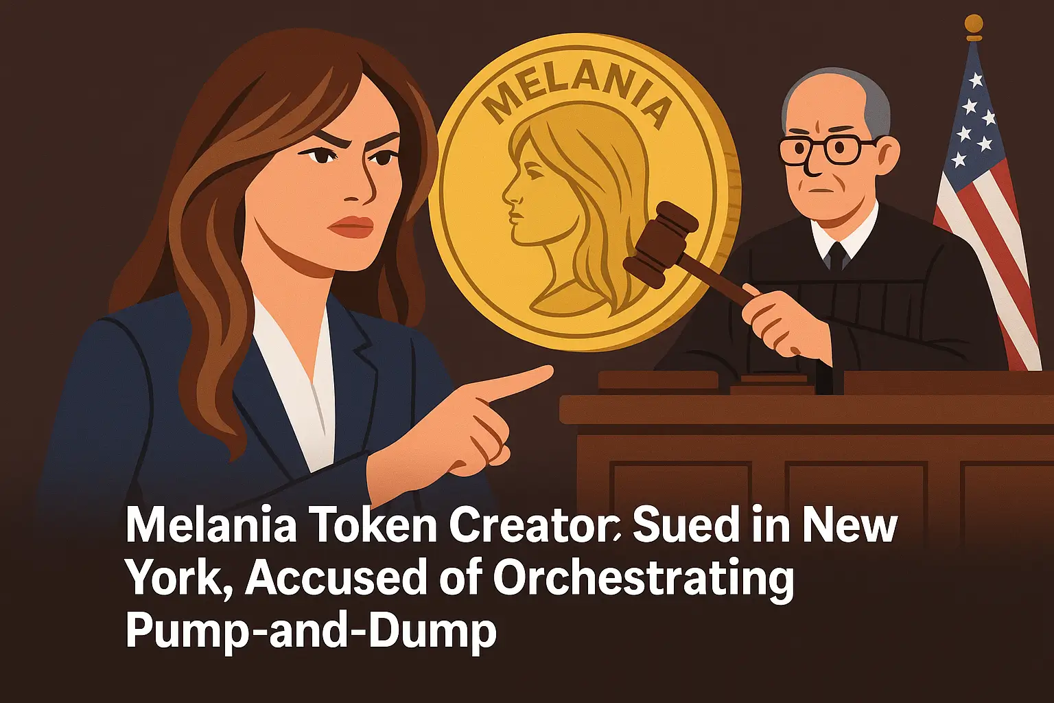 Melania Token Creators Sued in New York, Accused of Orchestrating Pump-and-Dump