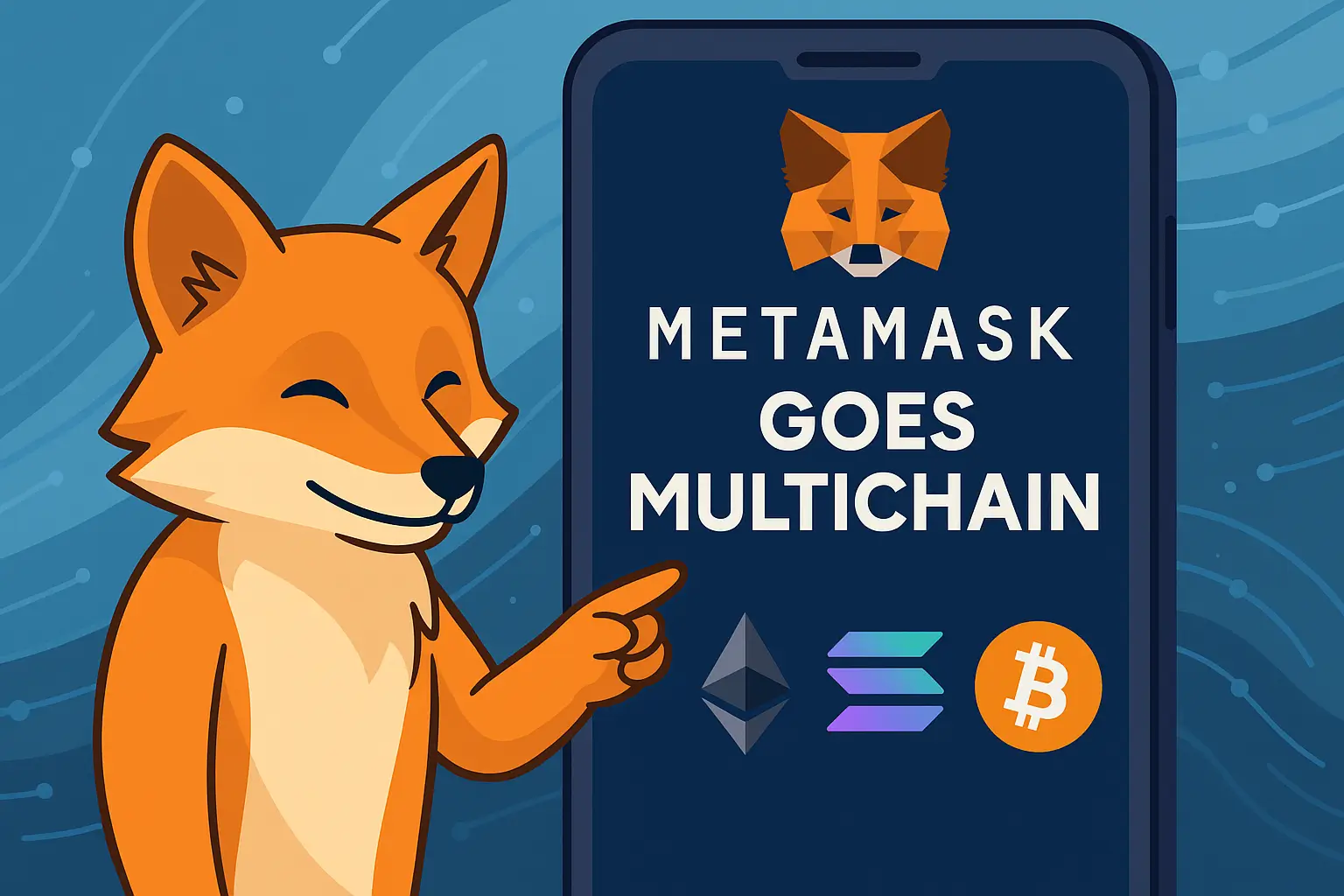 MetaMask Goes Multichain: One Account Now Supports EVM, Solana: Bitcoin Coming Soon