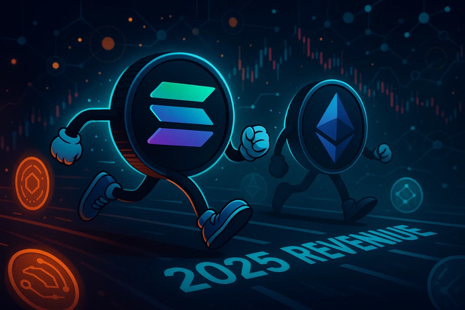Solana Surpasses Ethereum in 2025 Revenue, Shaking Up Layer‑1 Rankings