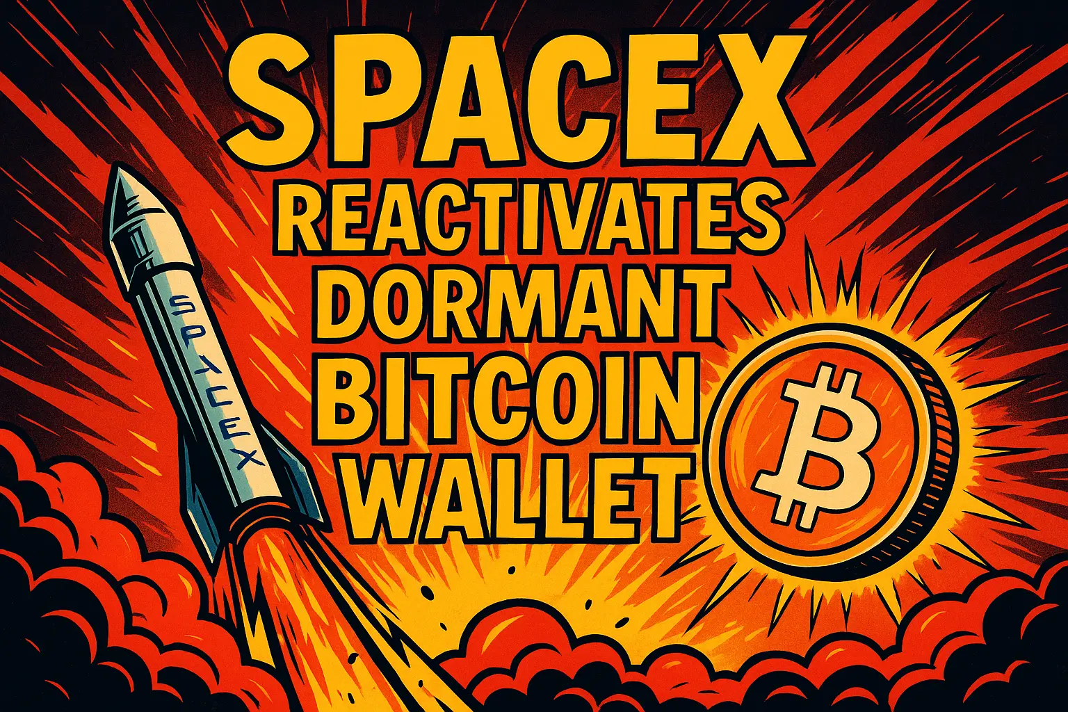 SpaceX Reactivates Dormant Bitcoin Wallet, Moves $153 Million Worth of BTC