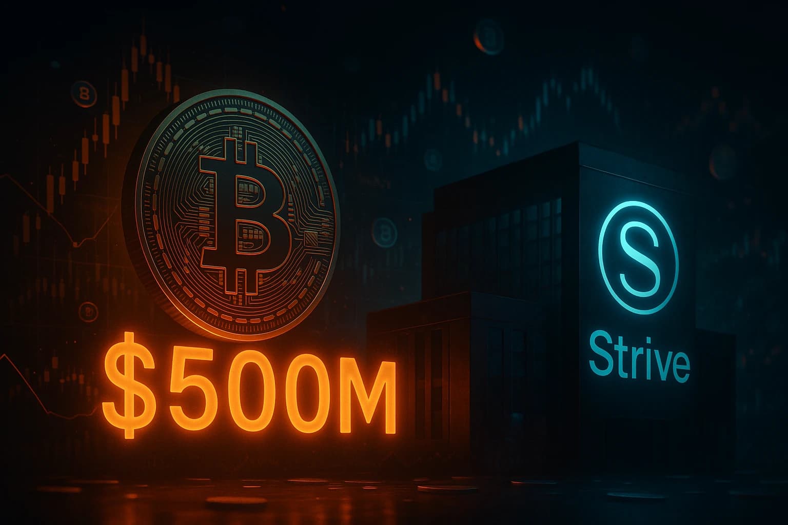 Strive Launches $500M Stock Offering to Bolster Bitcoin Treasury