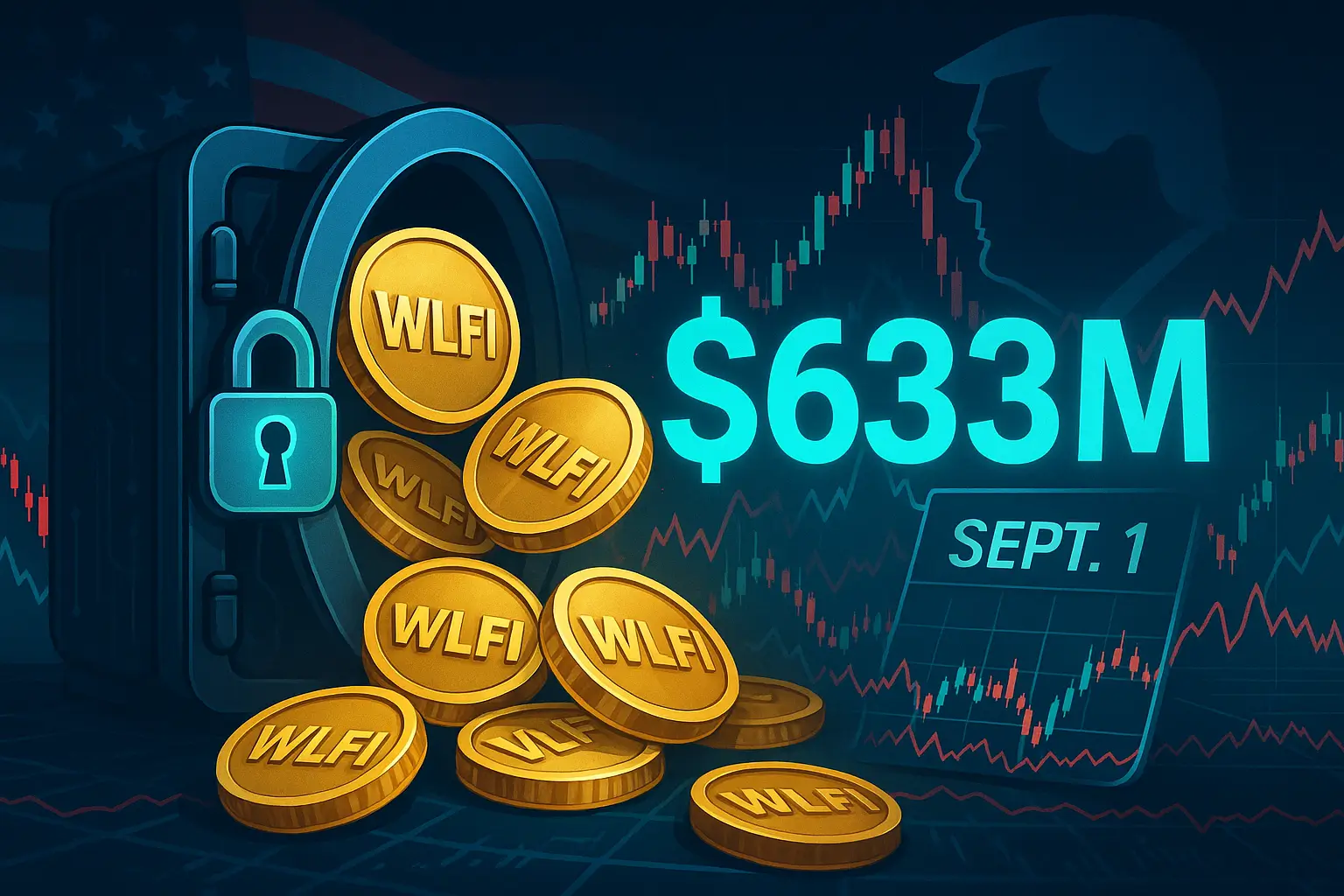 Trump-Backed WLFI to Unlock $633M in Token on Sept. 1, Stirring Volatility
