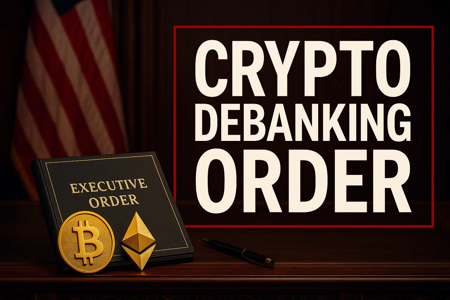 Trump Set to Sign Executive Order Threatening Penalties for Crypto Debanking