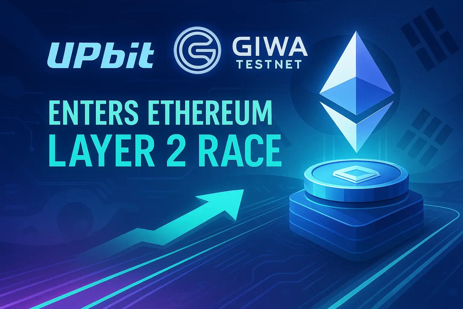 Upbit Unveils GIWA Testnet: Korea’s Exchange Enters Ethereum Layer 2 Race
